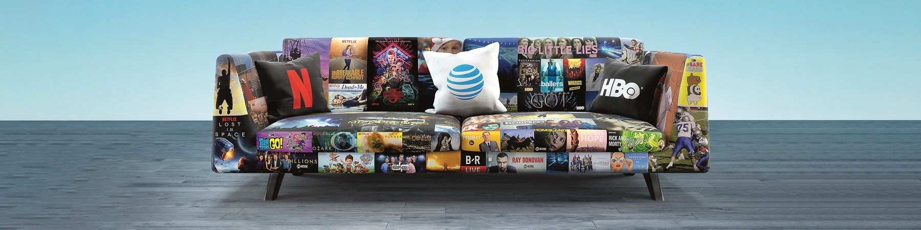 AT&T TV Couch