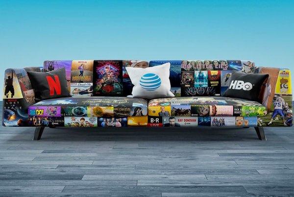 AT&T TV Couch